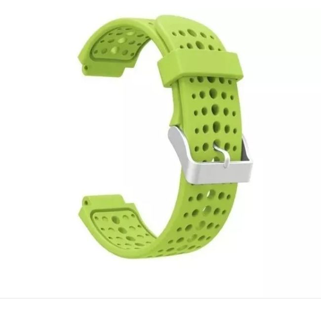 GENERICO - Correa Silicona Para Garmin Forerunner 235 220 230 620 735tx-VERDE