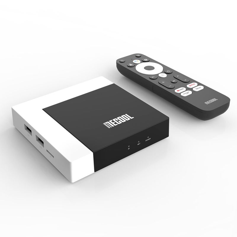 MECOOL - Mecool KM7 Plus Google TV Certificado Netflix 4K 2GB RJ45