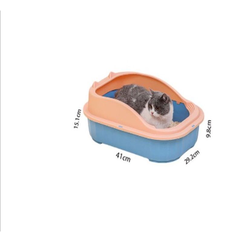 GENERICO - Arenero Baño Para Gatos Bandeja Sanitaria Grande