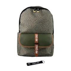 GENERICO - Mochila Juvenil Pop Street Yum Oliva