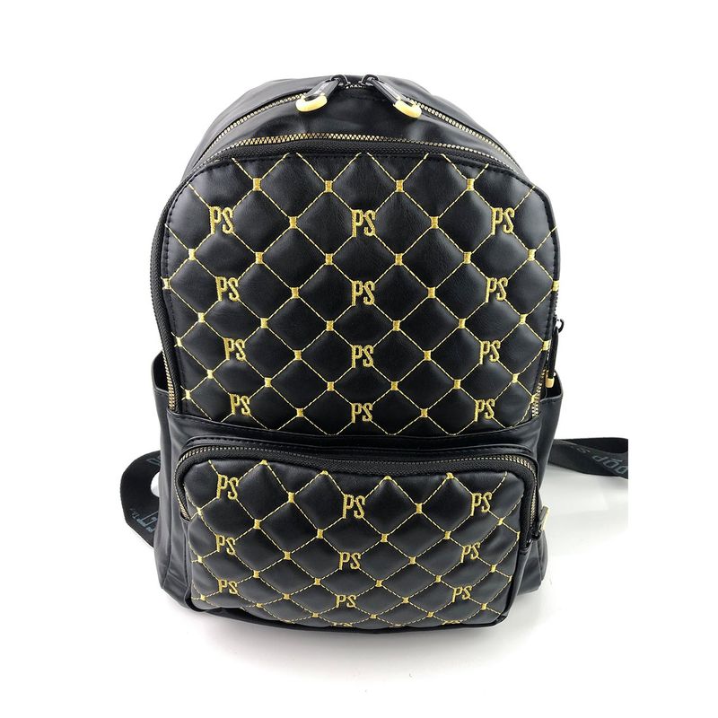 GENERICO - Mochila Juvenil Pop Street Pu Negra