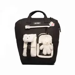 GENERICO - Mochila Pop Street K-Bag Bear Black
