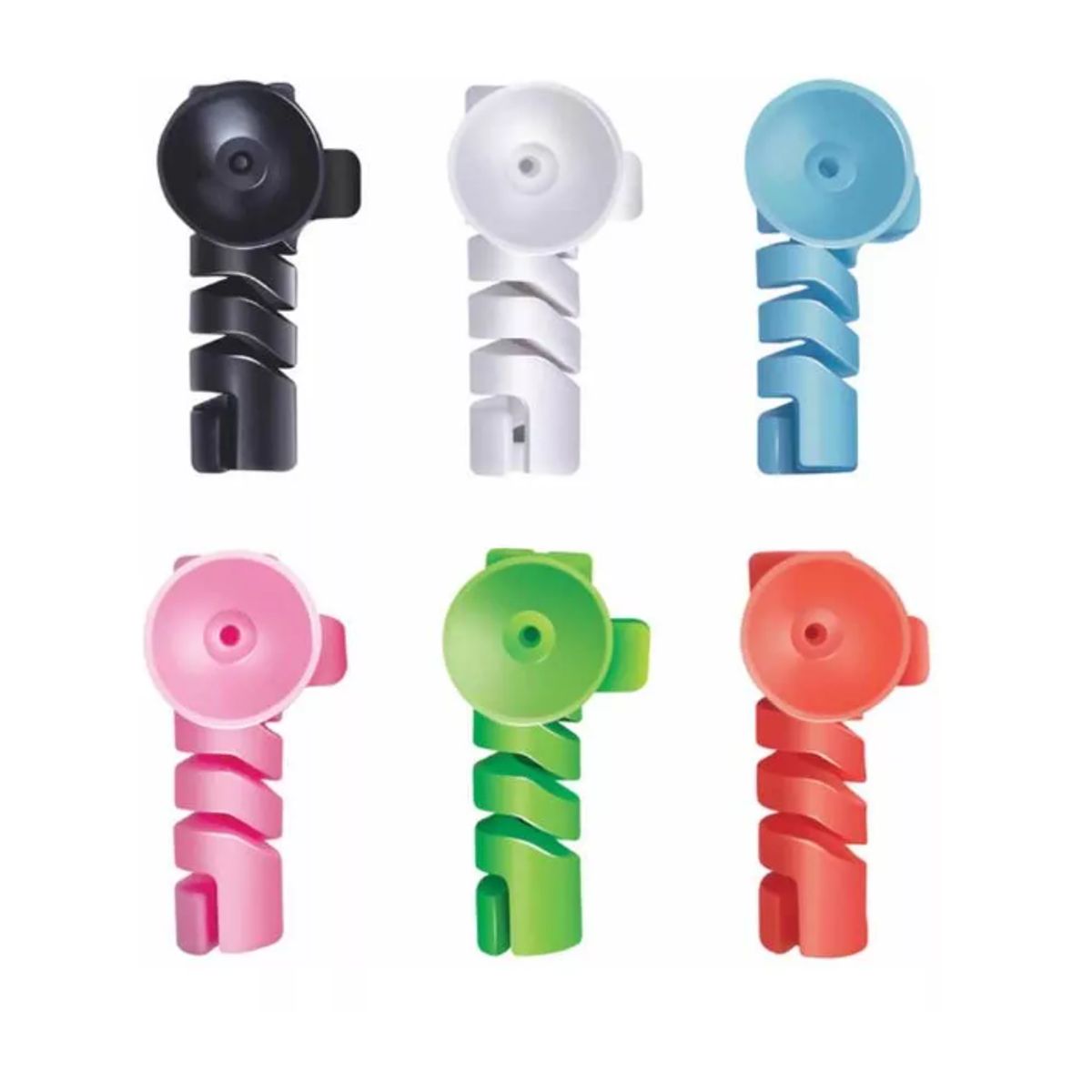 GENERICO - Protector Espiral Para Cable De Datos. 4 Unidades