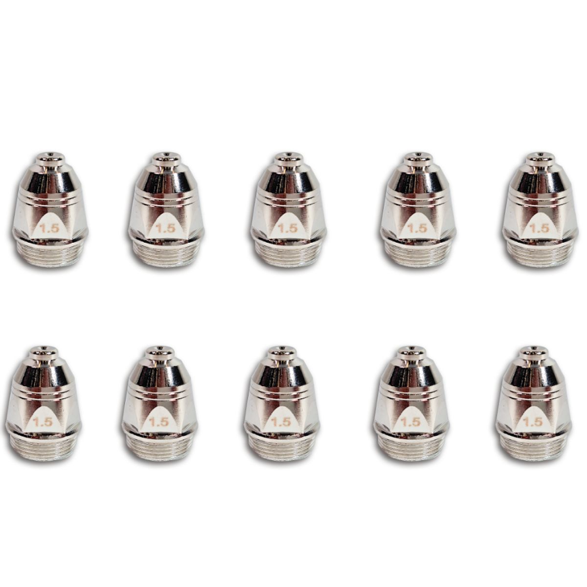 REDBO - Kit 10 uni boquillas consumible de plasma 15 CUT P80 REDBO