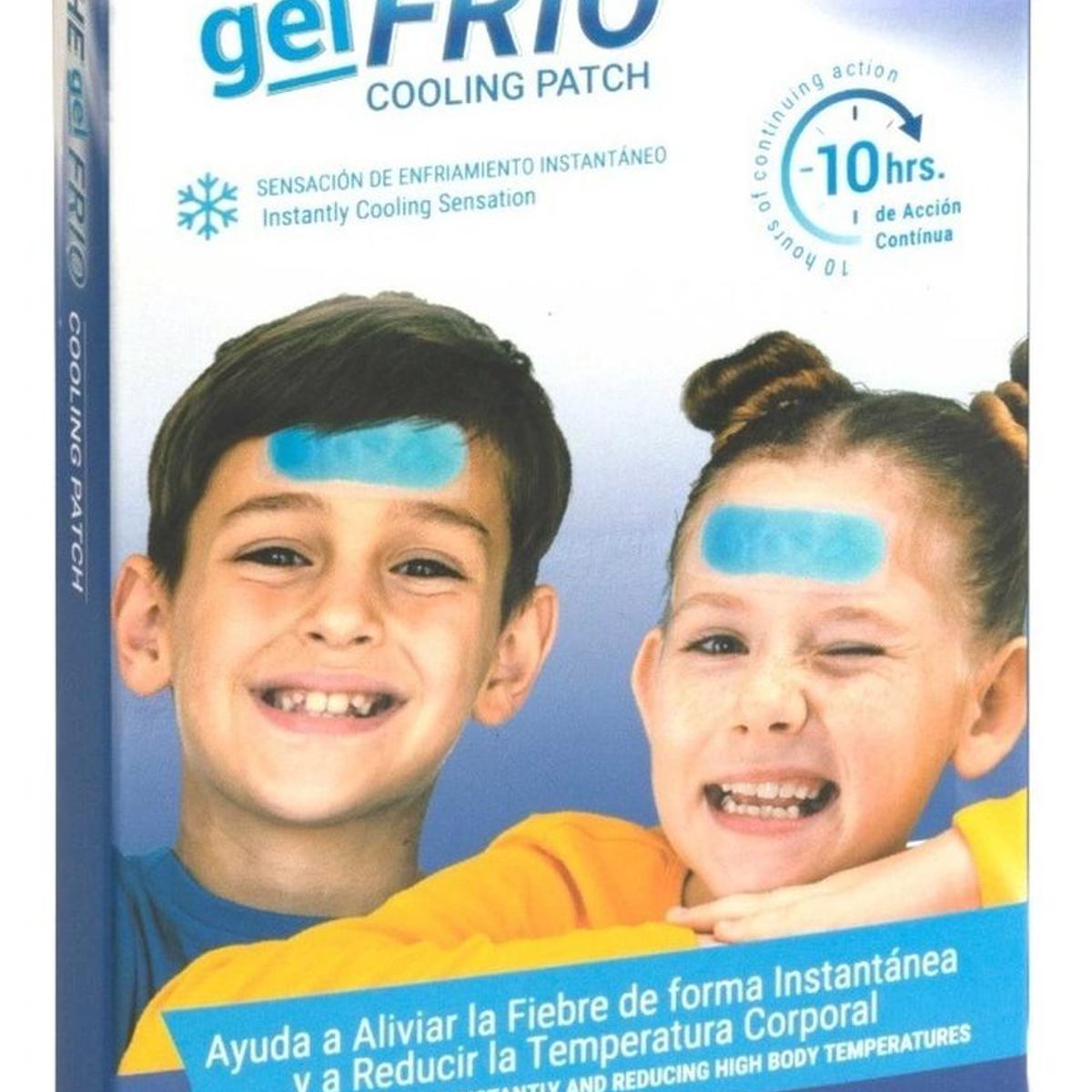 LA PREPIE - Parche Gel Frío La Prepie Original 4 Parches Para Fiebre