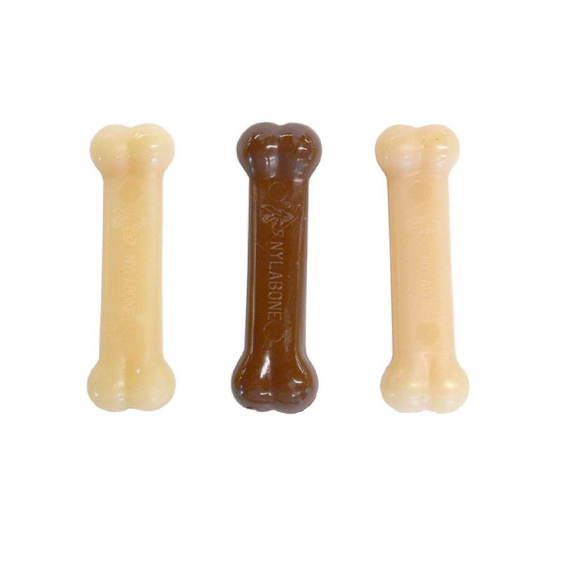 NYLABONE - Juguete Huesos Power Chew Nylabone 3 Unidades Talla M