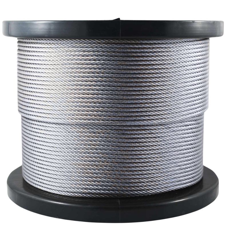 DICAS - Piola De Acero Galvanizado 4 Mm 100 Metros Dicas