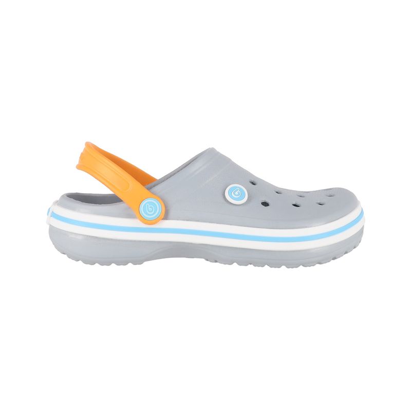 BAMERS - Zuecos Joven Bamers Airline Gris Claro