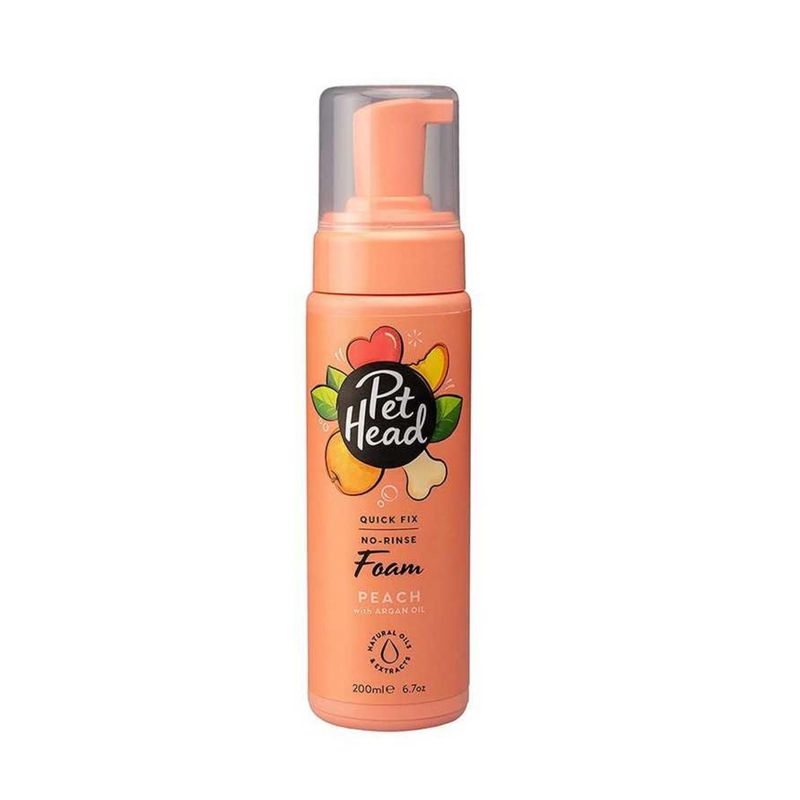 PET HEAD - SHAMPOO PET HEAD QUICK FIX SHAMPOO EN SECO DE DURAZNO 200 ML