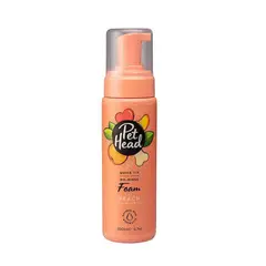 PET HEAD - SHAMPOO QUICK FIX SHAMPOO EN SECO DE DURAZNO 200 ML