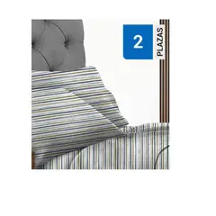 ILLUSIONS - Sábanas 2 Plazas De 144 Hilos Máximo Confort Kaled