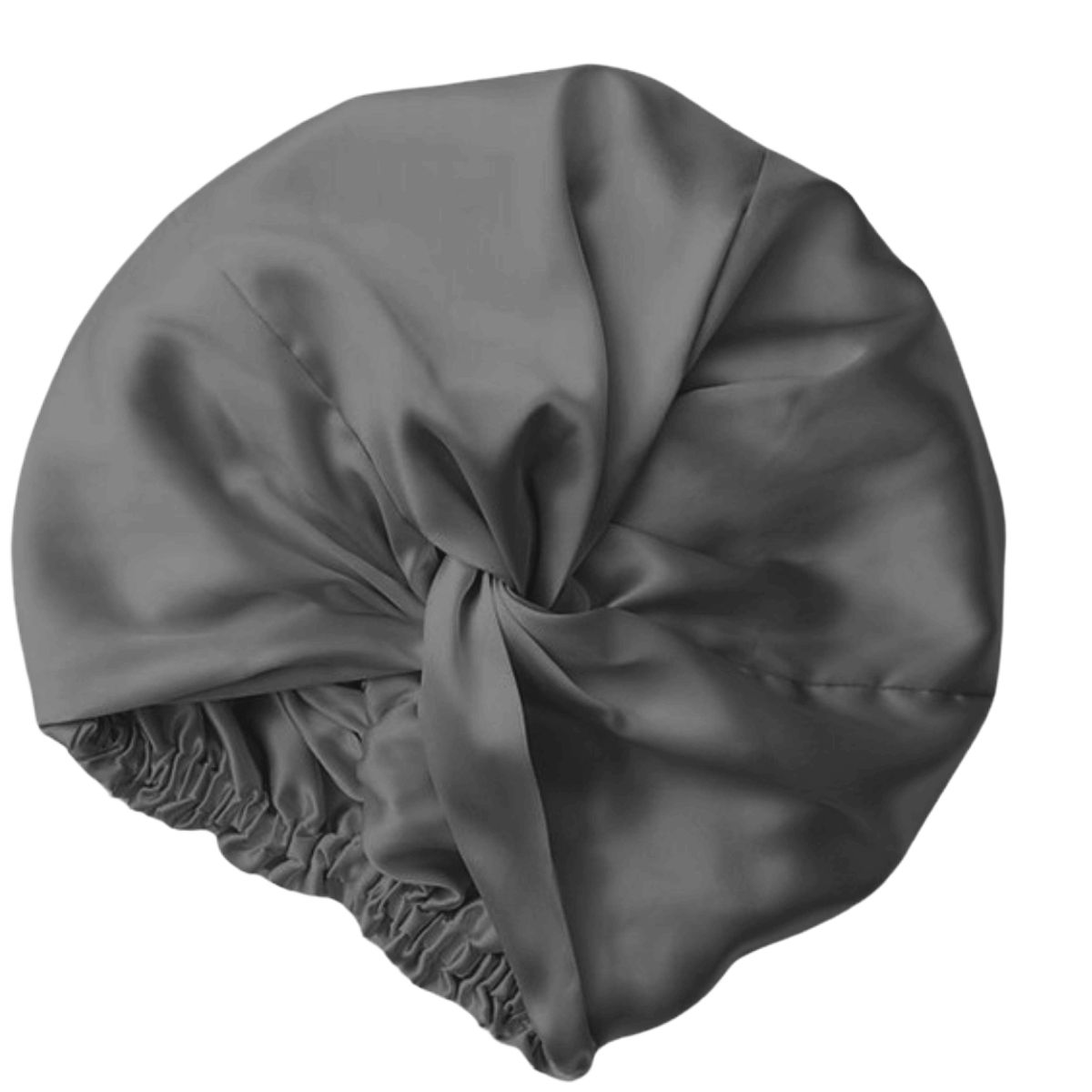 STUDIO VITAMINA - Turbante 100% Seda Color Gris