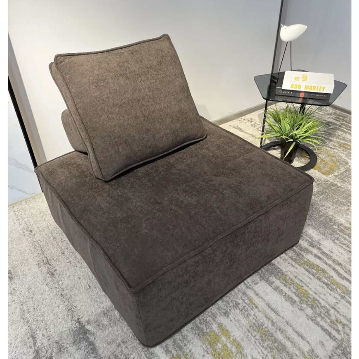 HOMER DESIGN - juego 2 Sofa Modular Individual 85x85x70cm Alta Elasticidad