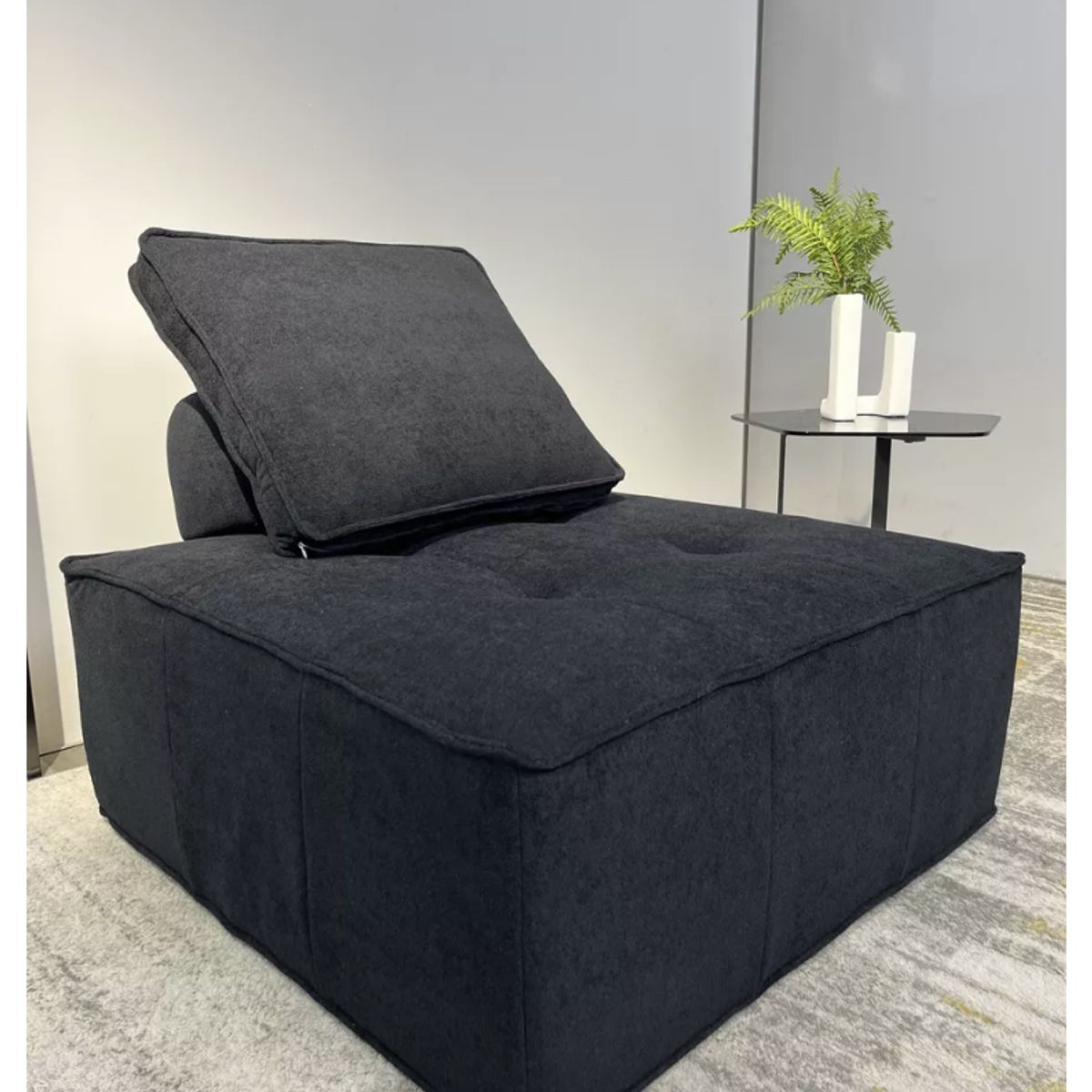 HOMER DESIGN - juego 2 Sofa Modular Individual 85x85x70cm Alta Elasticidad