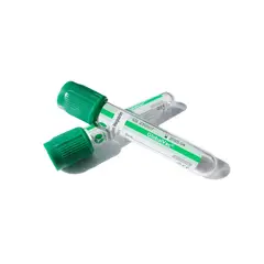 GENERICO - Tubo tapa verde HLitio 3ml 13x75mm 100 unidades