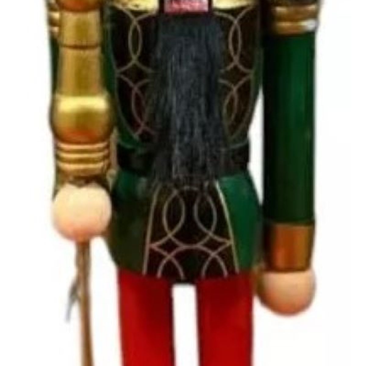 GENERICO - Cascanueces Soldado 1 Pieza 30cm Verde