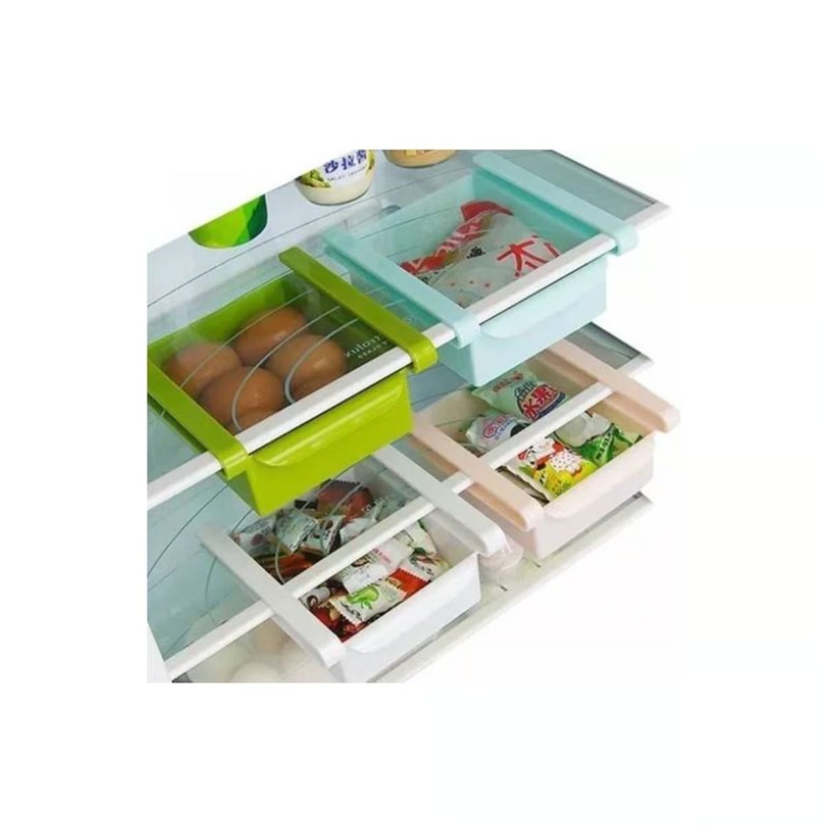 GENERICO - Organizador De Refrigerador Cajón Nevera Almacenamiento