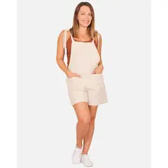 LIKE SHOP - Enterito Premium Lino Jardinera Short Primavera Mujer 240