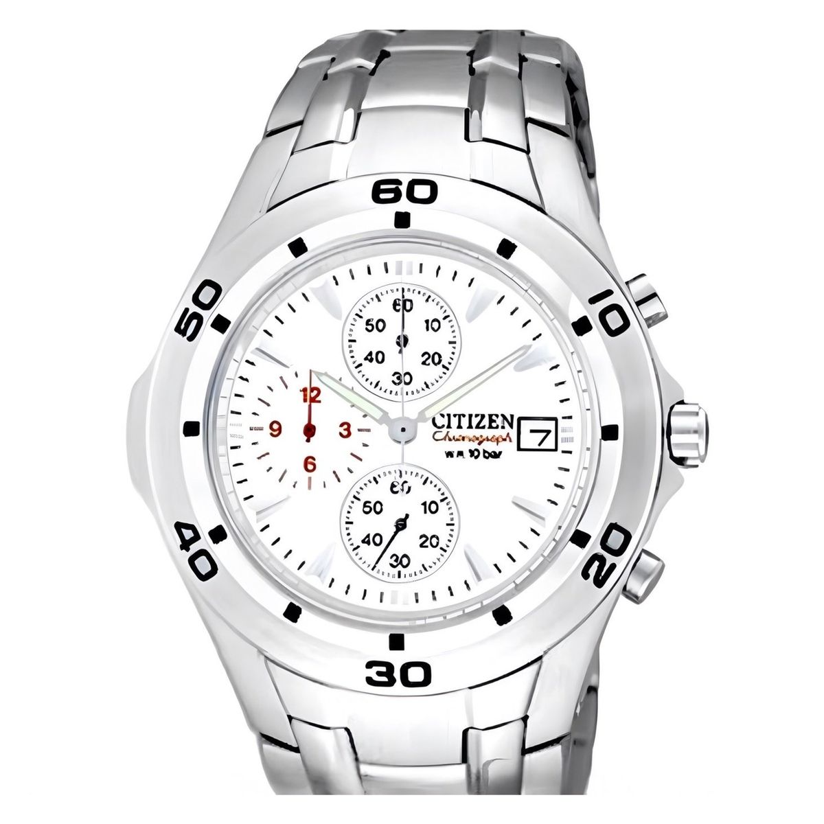 CITIZEN - Reloj Citizen Hombre Cronografo AN3347-59A Plateado