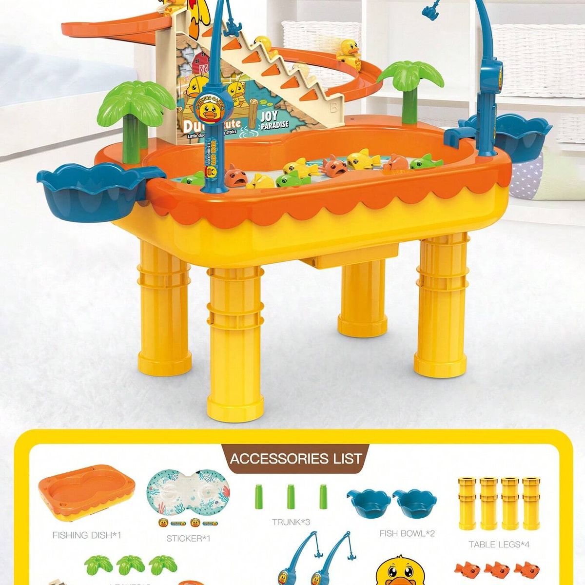 GENERICO - Juguete Magnético De Pesca Duck Slide