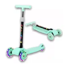GENERICO - Scooter Con Luces Para Niños Verde