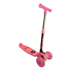 GENERICO - Scooter Con Luces Para Niños Rosado