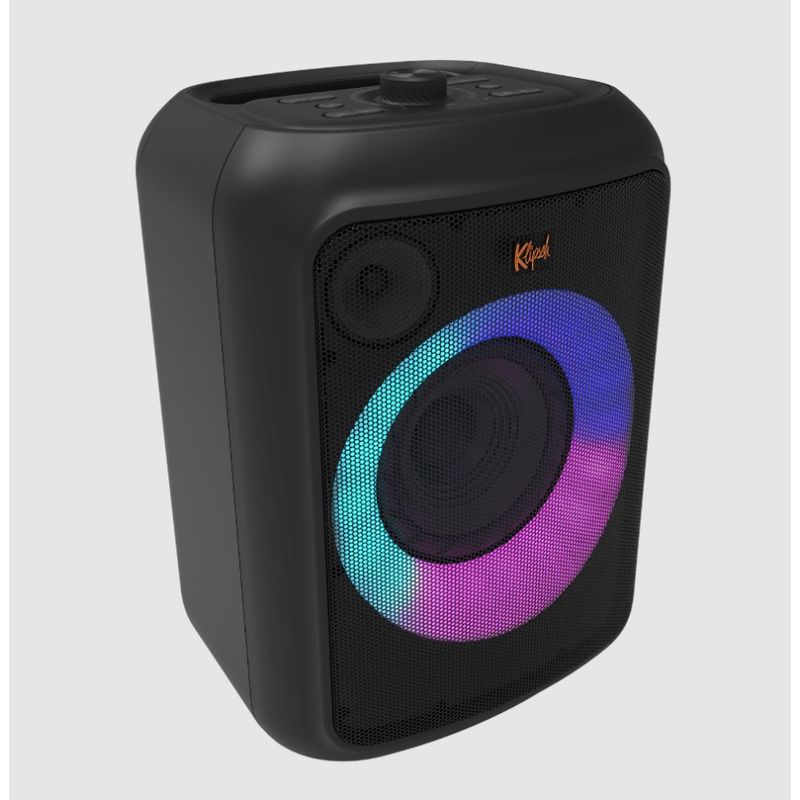 MEDIAGEAR - Altavoz portátil Klipsch Negro con Bluetooth para fiestas