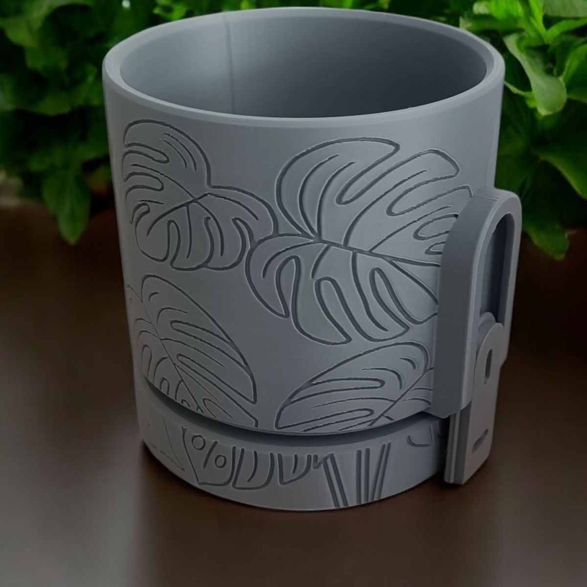 GENERICO - Macetero de pared con diseño para colgar plantas