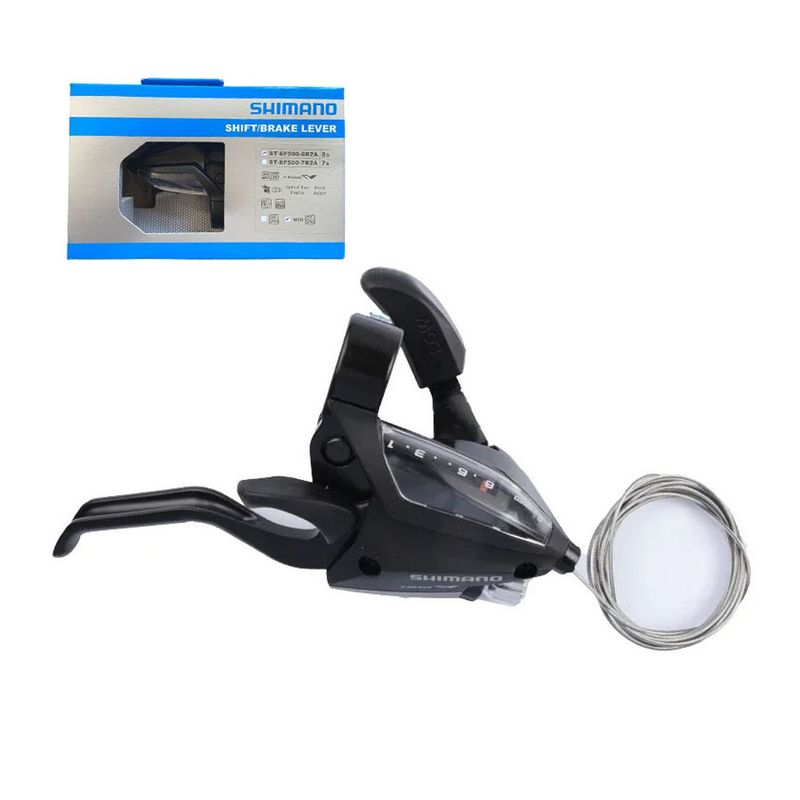 SHIMANO - Manilla Integrada Cambio Y Freno Shimano St-ef500 8v Mtb