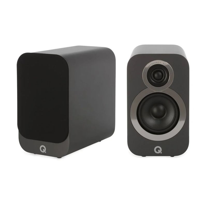GENERICO - Parlantes HiFi Bookshelf Q3010i Gris Grafito Q Acoustics