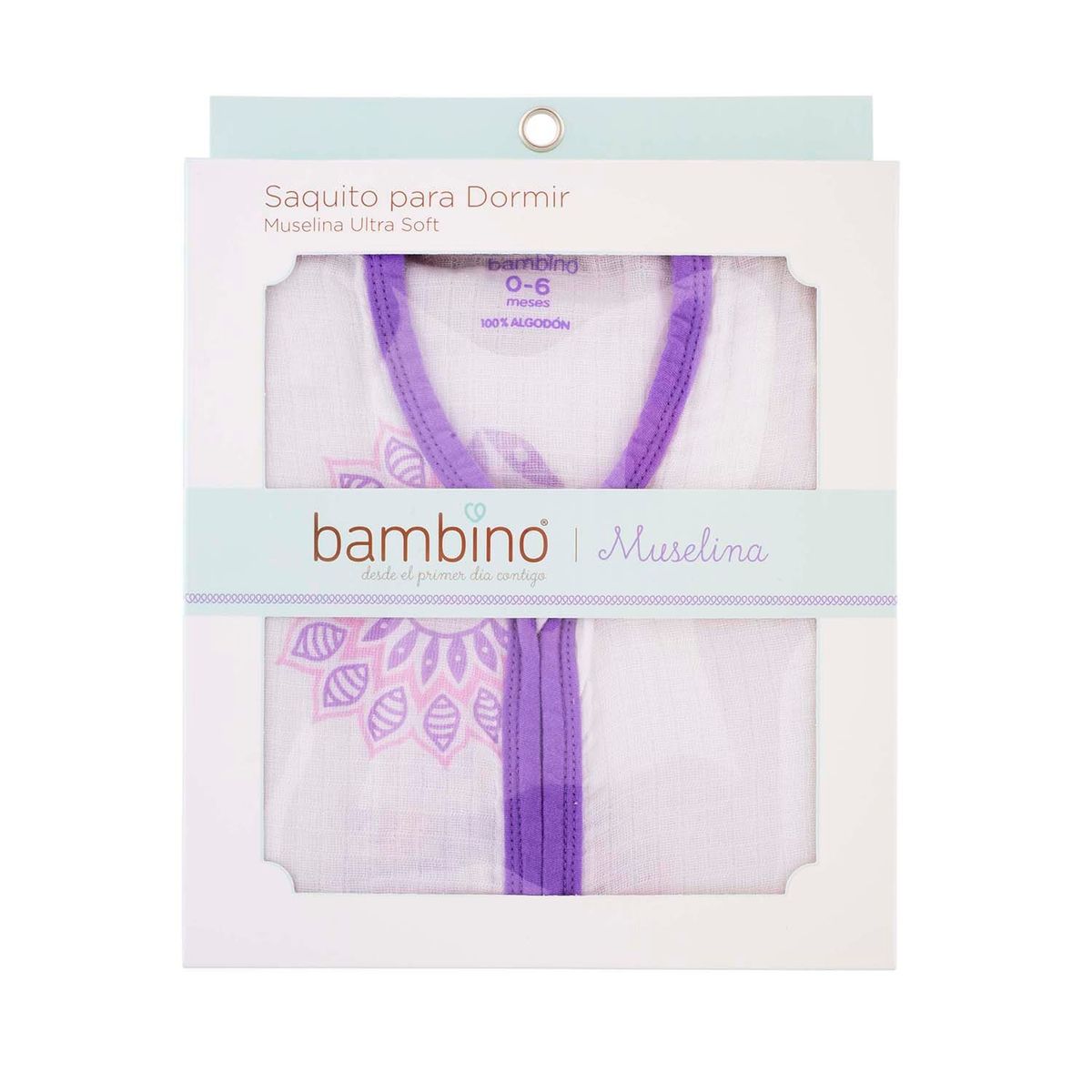 BAMBINO - Saco de Dormir Muselina Bebé Niña