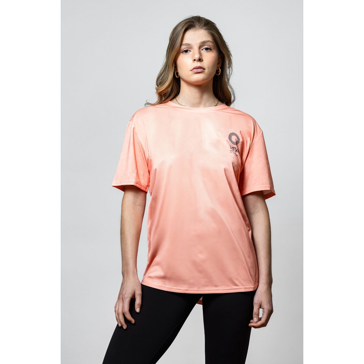 TUTUM UV PROTECTED - Pink Salmon • Polera con protección rayos UV UPF50+ Mangas Cortas
