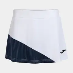 JOMA - Falda Montreal Padel o Tenis Blanco-Azul Marino