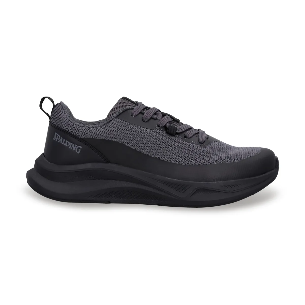 SPALDING - ZAPATILLAS FITNESS AWAN HOMBRE NEGRO Y GRIS Negro