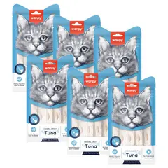 PETPRO - PACK 6 x Wanpy Cat Snack Creamy Tuna (Atún ) 70Gr