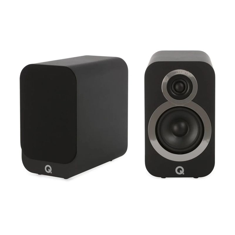 GENERICO - Parlantes HiFi Bookshelf Q3010i Carbon Black Q Acoustics