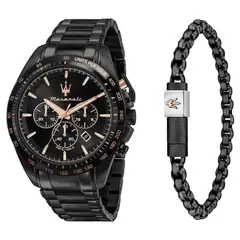 MASERATI - Set De Reloj Hombre y Pulsera R8873612050 Traguardo
