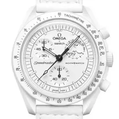 SWATCH - Reloj Unisex Mission To The Moonphase Full Moon S3W700O3