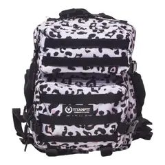 SM - Mochila táctica 9L Sigma Leopardo Titanfit - Blanco