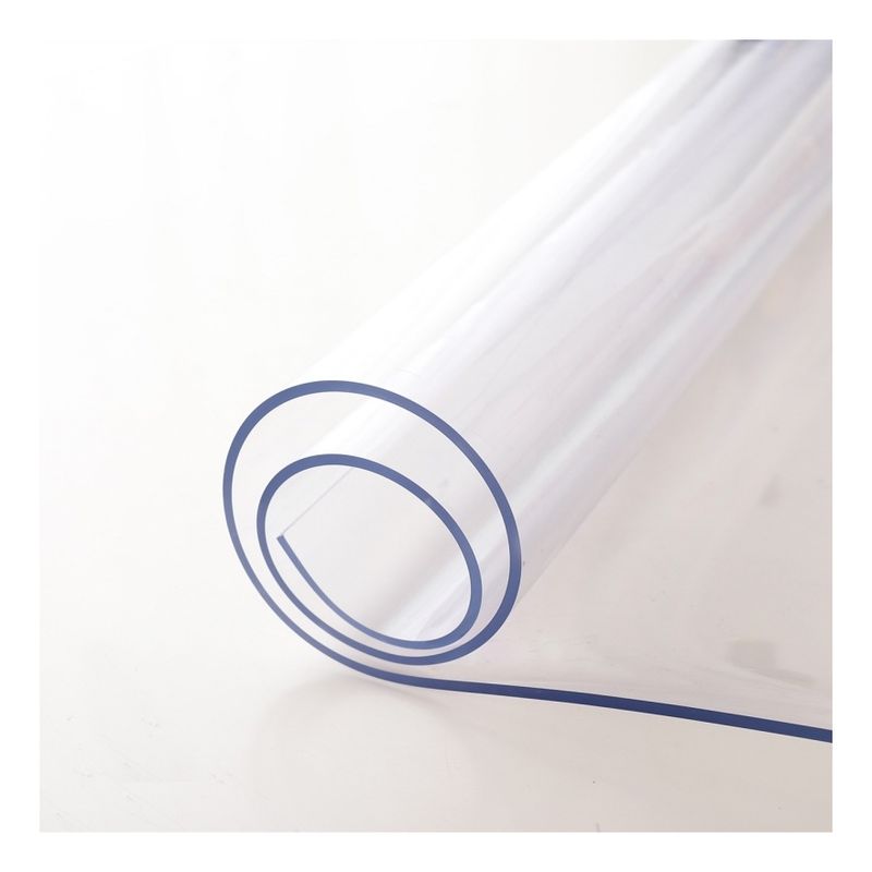 GENERICO - Alfombrilla Transparente Flexible Pvc Cristal Mica 1,8 X 1m