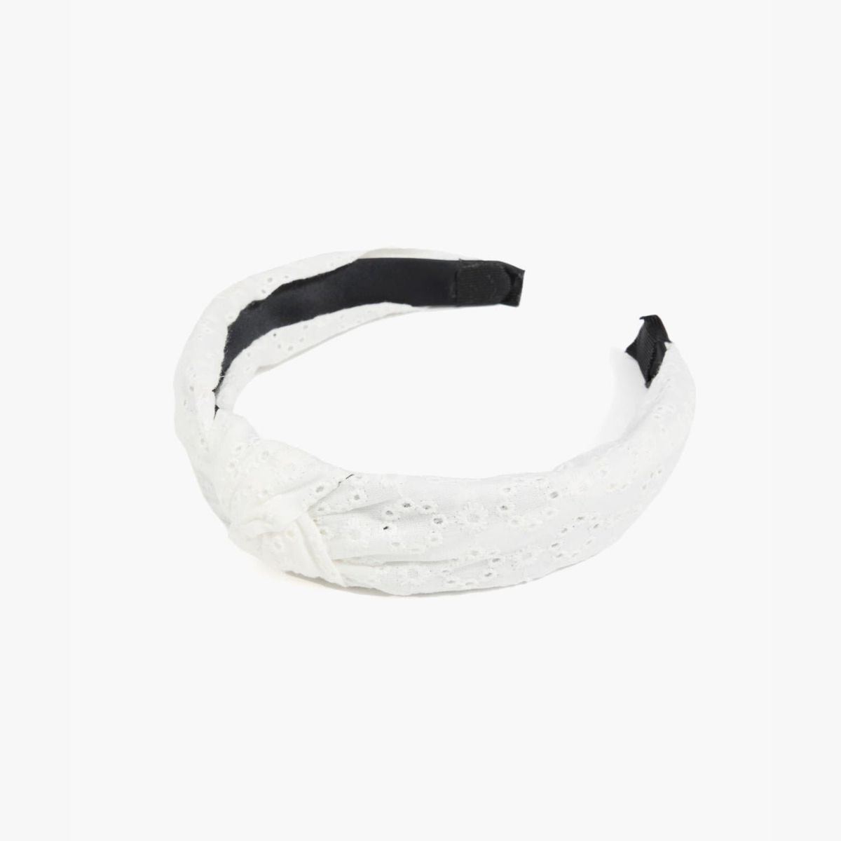 LOUNGE - Cintillo Mujer Flores Blanco