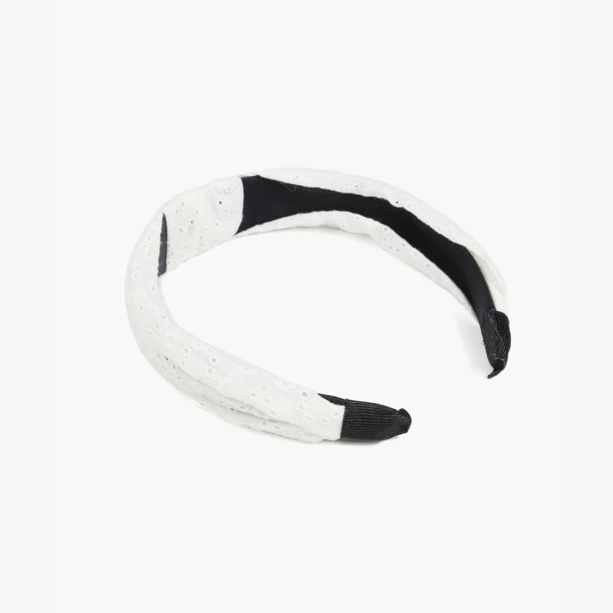 LOUNGE - Cintillo Mujer Flores Blanco