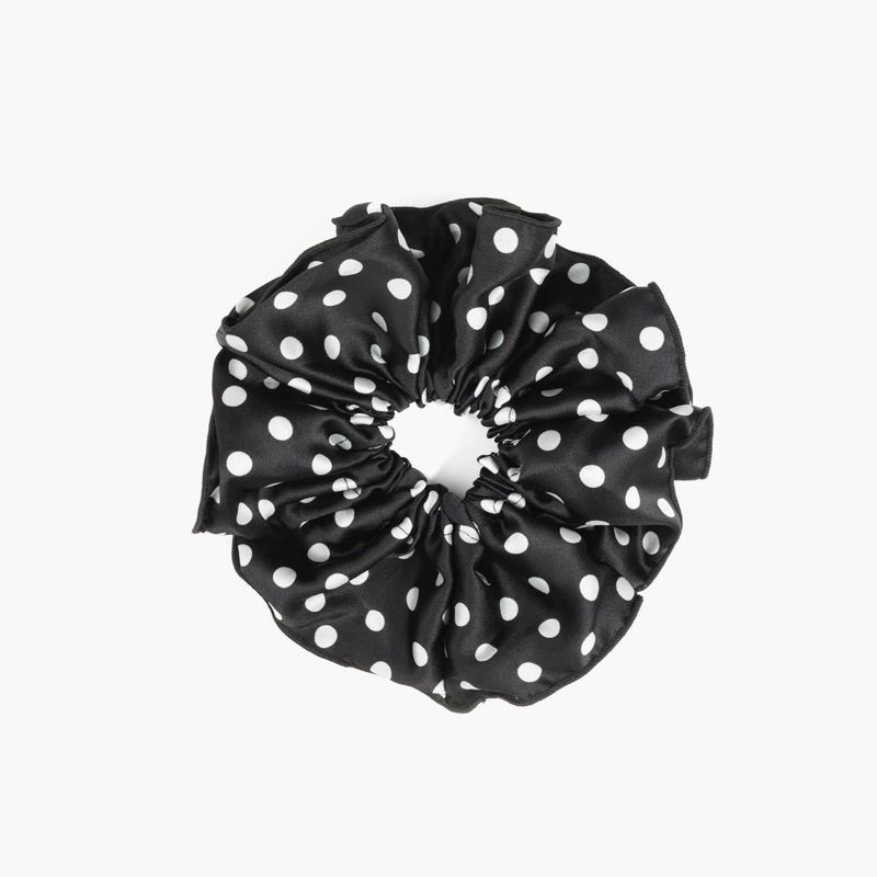 LOUNGE - Collet Mujer Maxi Puntos Negro