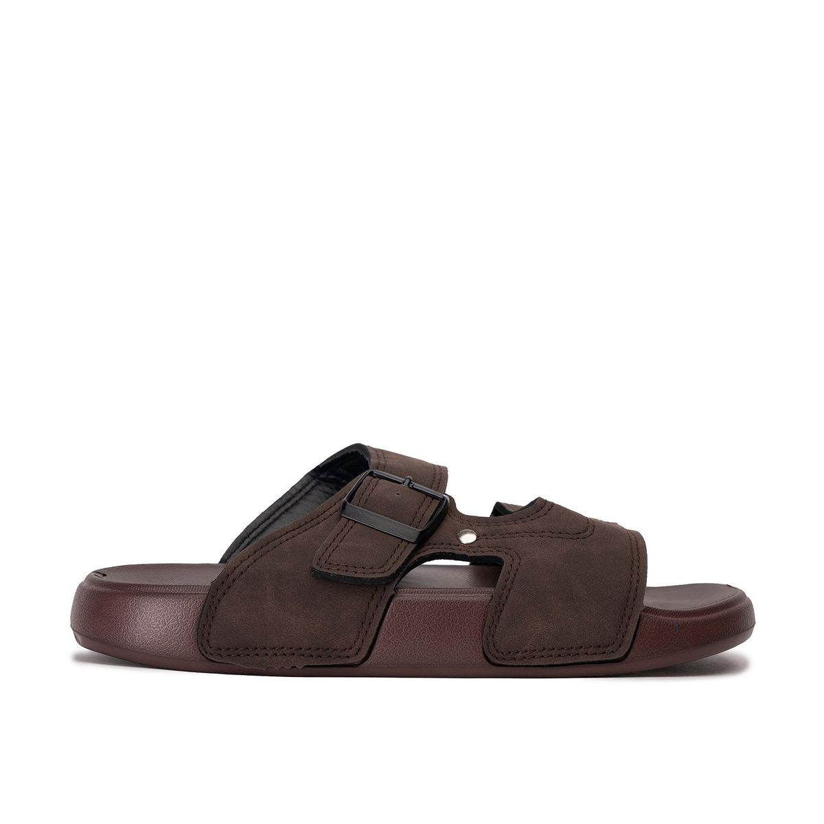 CHINITOWN - Sandalia Hombre Café Oscuro Jou Chinitown