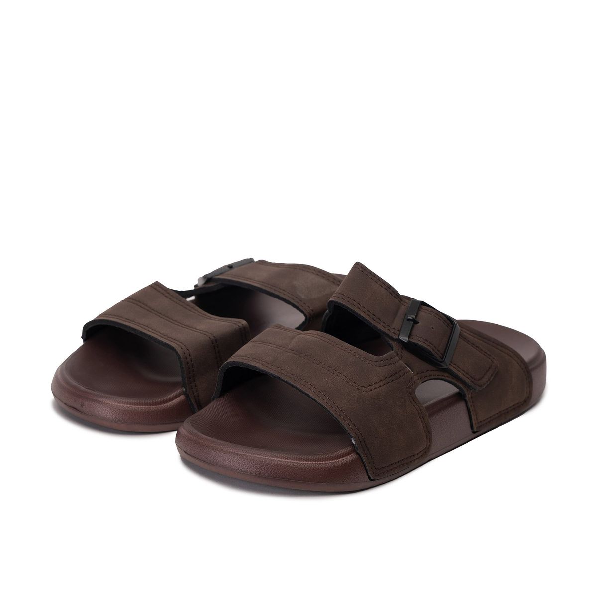 CHINITOWN - Sandalia Hombre Café Oscuro Jou Chinitown