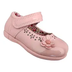 ZAPATOS Y ZAPATILLAS - Zapato Infantil Niña Charol Fiestas Navidad Bautizo Rosado 7003