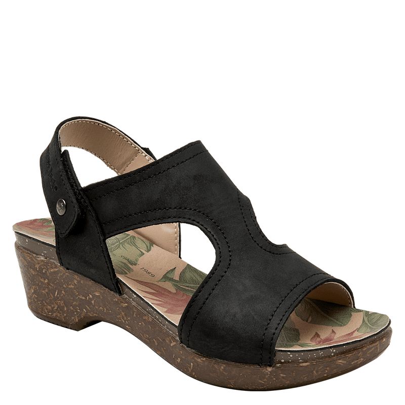 PANAMA JACK - Sandalia Casual Mujer Negro Panama Jack