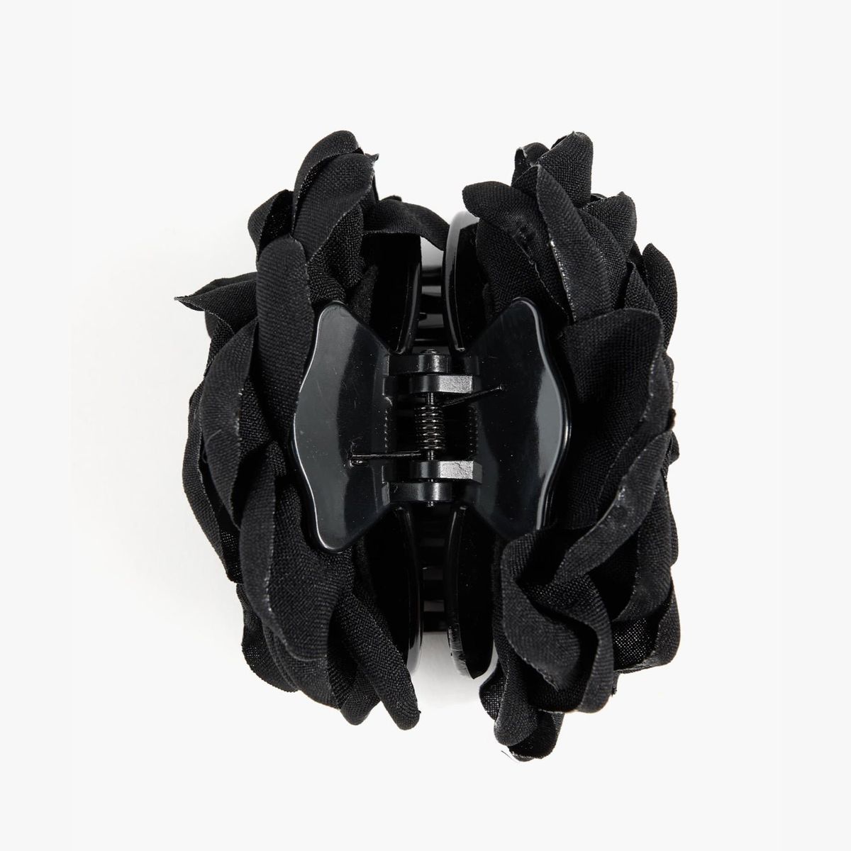 LOUNGE - Pinza Mujer Flor Negro