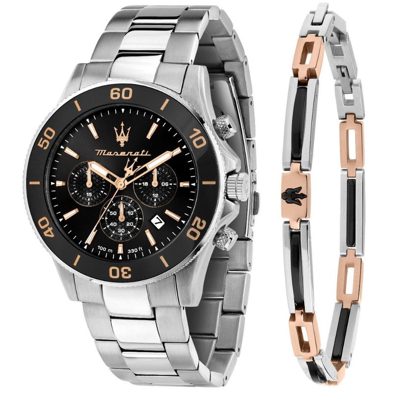 MASERATI - Set De Reloj Maserati Hombre y Pulsera R8873600001 Competizione
