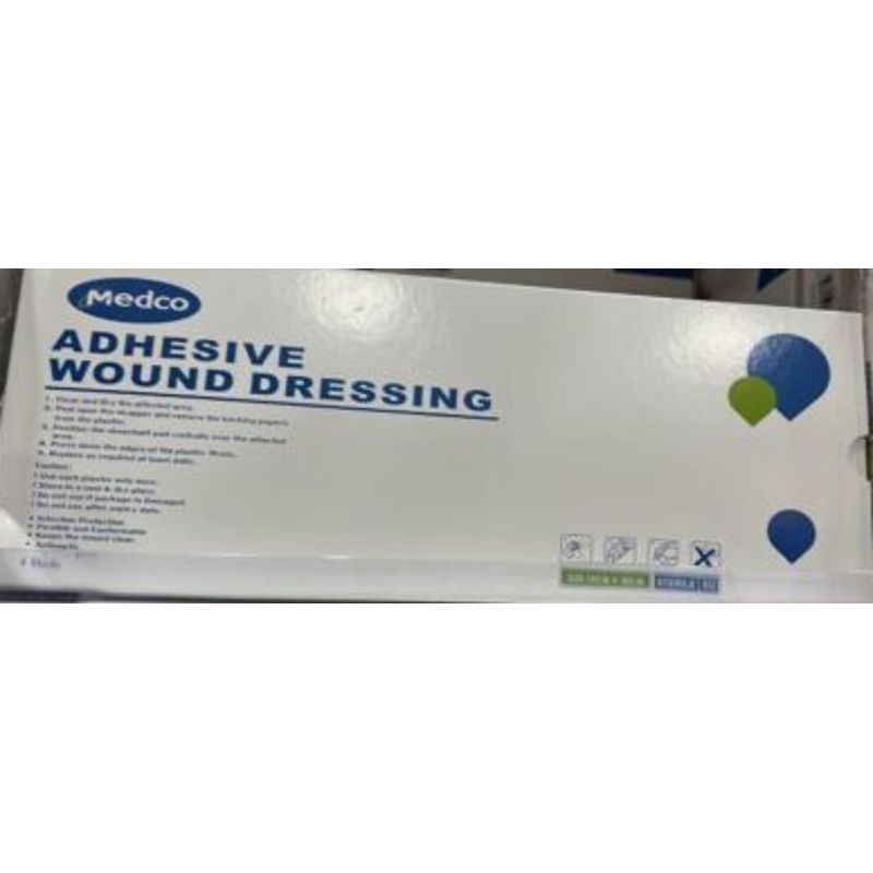 OEM - APOSITO GASA ADHESIVA 25 PARCHES DE 10X30CM
